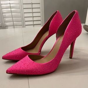 COPY - Hot Pink Women's Kenjay d'Orsay Pumps INC